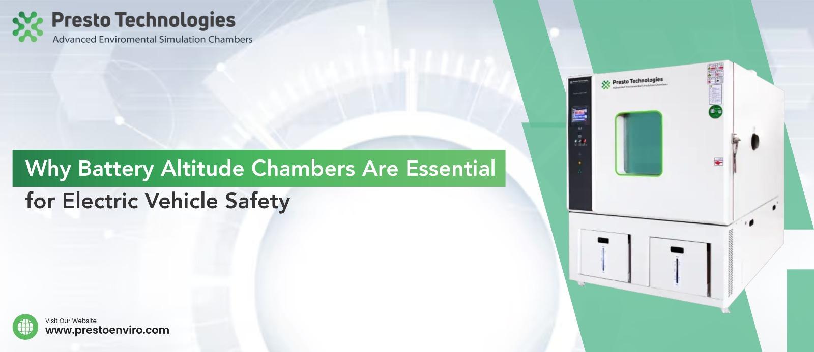 Why Battery Altitude Chambers Are Essential for Electric Vehicle Safety