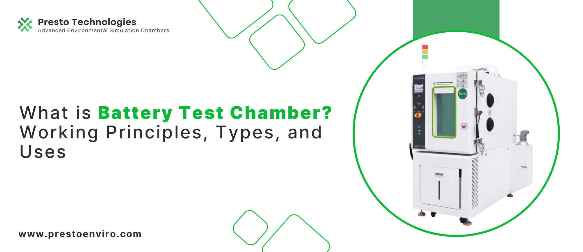 What is Battery Test Chamber? Working Principles, Types, and Uses