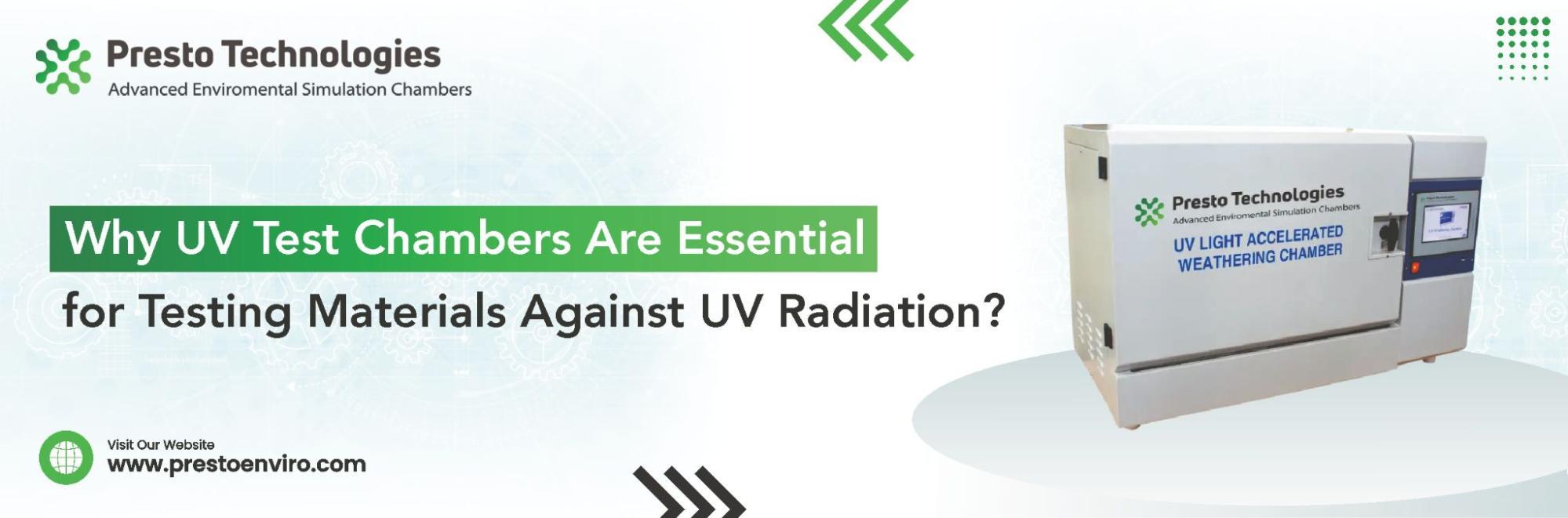 Why UV Test Chambers Are Essential for Testing Materials Against UV Radiation?