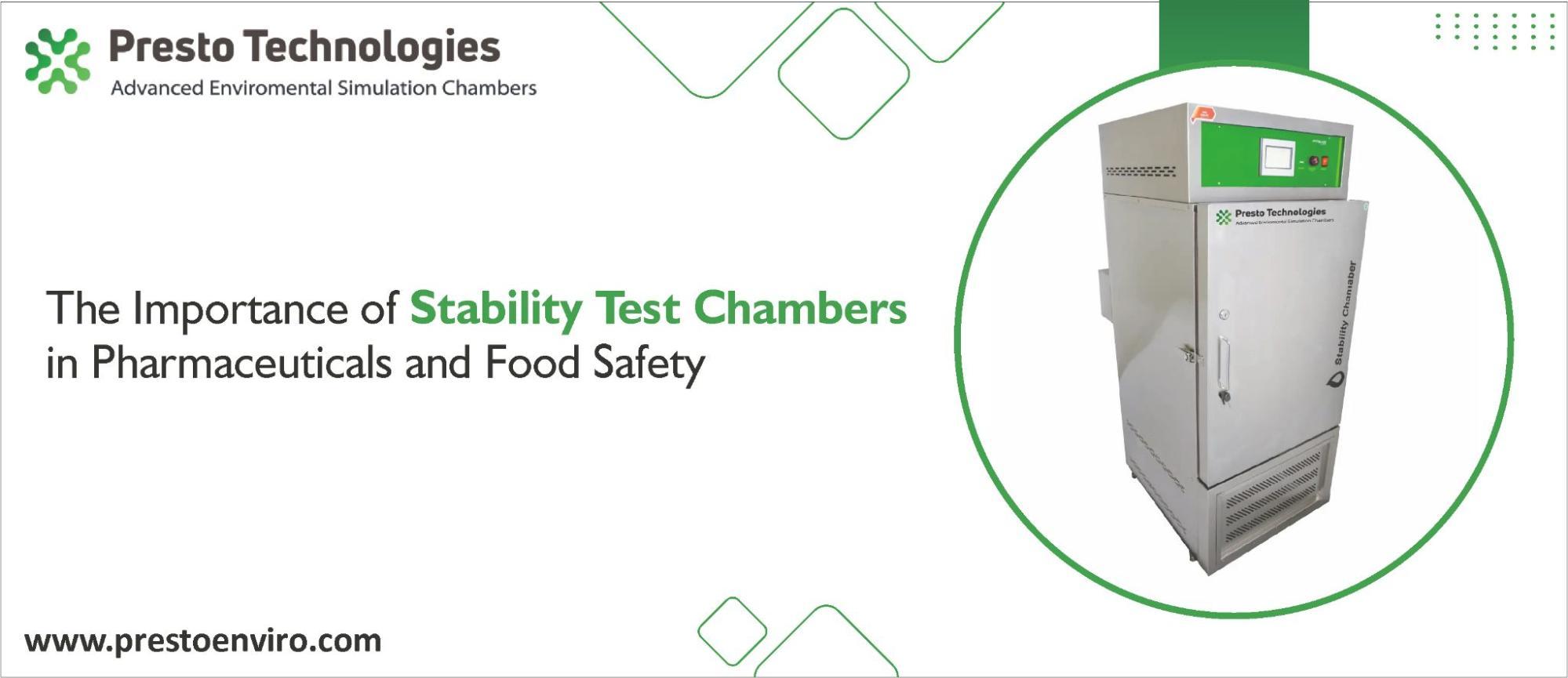 The Importance of Stability Test Chambers in Pharmaceuticals and Food Safety